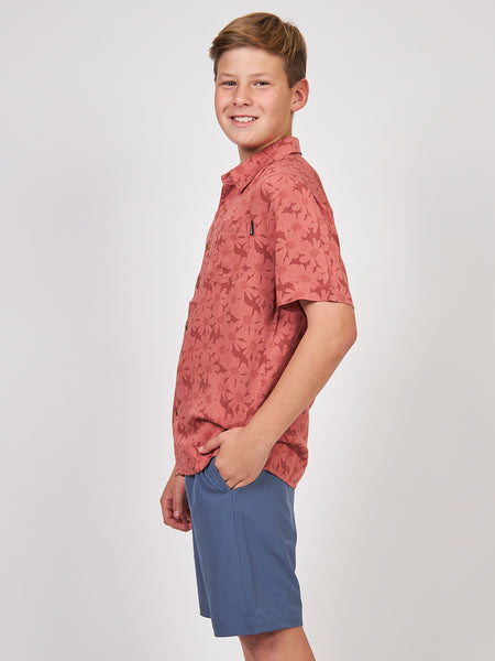 Camisa Print Toke Roja Kids
