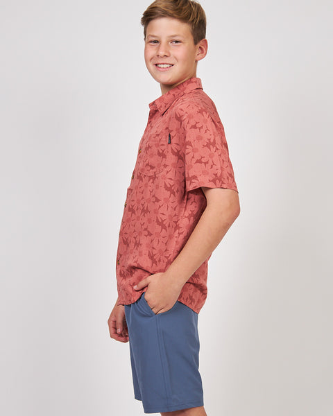 Camisa Print Toke Roja Kids