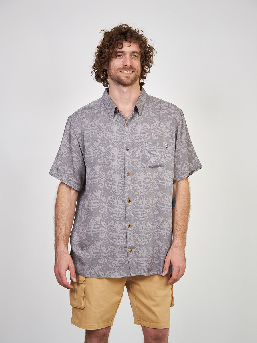 Camisa Print Toke Gris