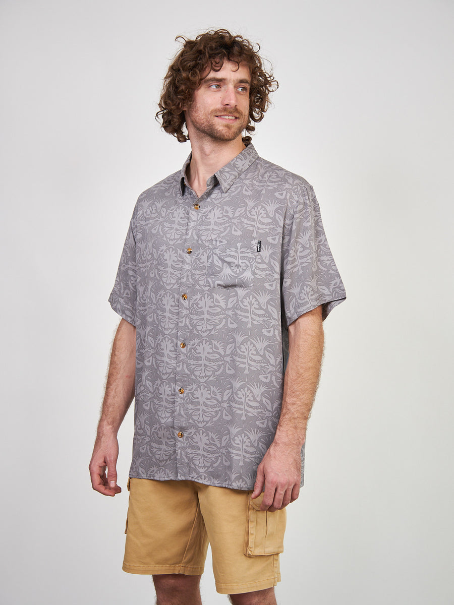 Camisa Print Toke Gris