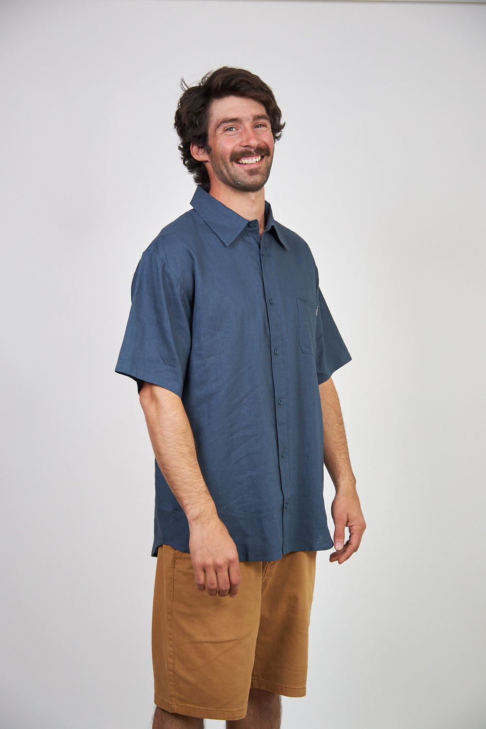 Camisa Solid Toke Azul