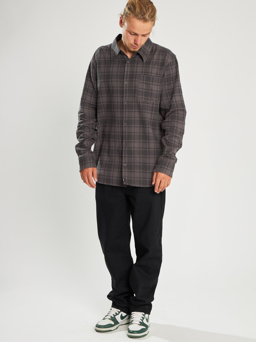 Camisa Franela Fleet Gris