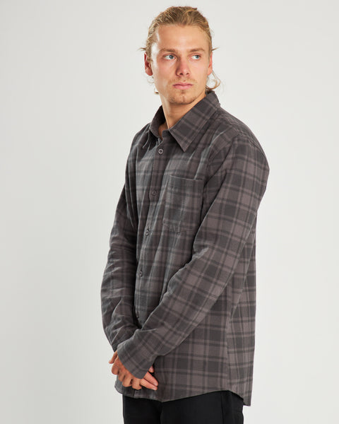 Camisa Franela Fleet Gris