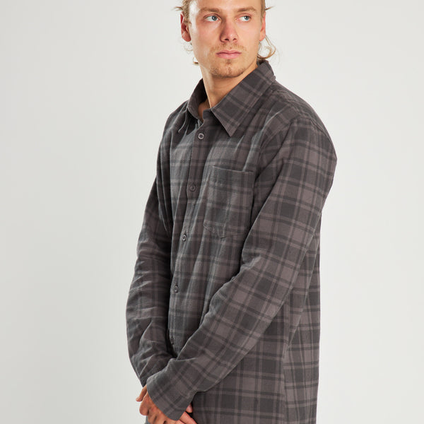 Camisa Franela Fleet Gris