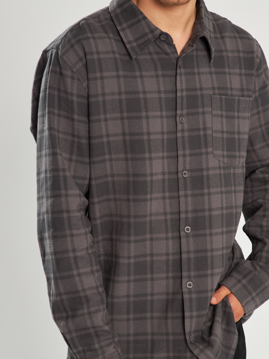 Camisa Franela Fleet Gris