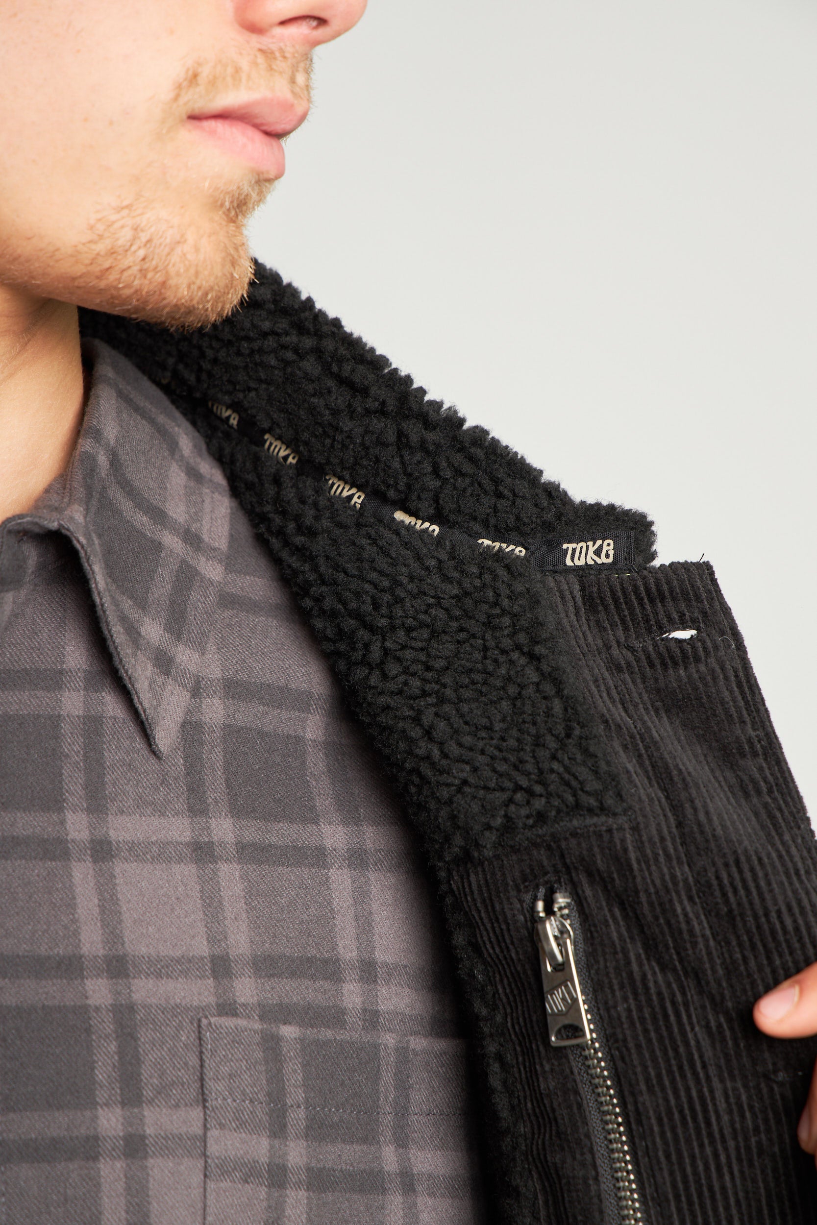 chaqueta cotele mujer