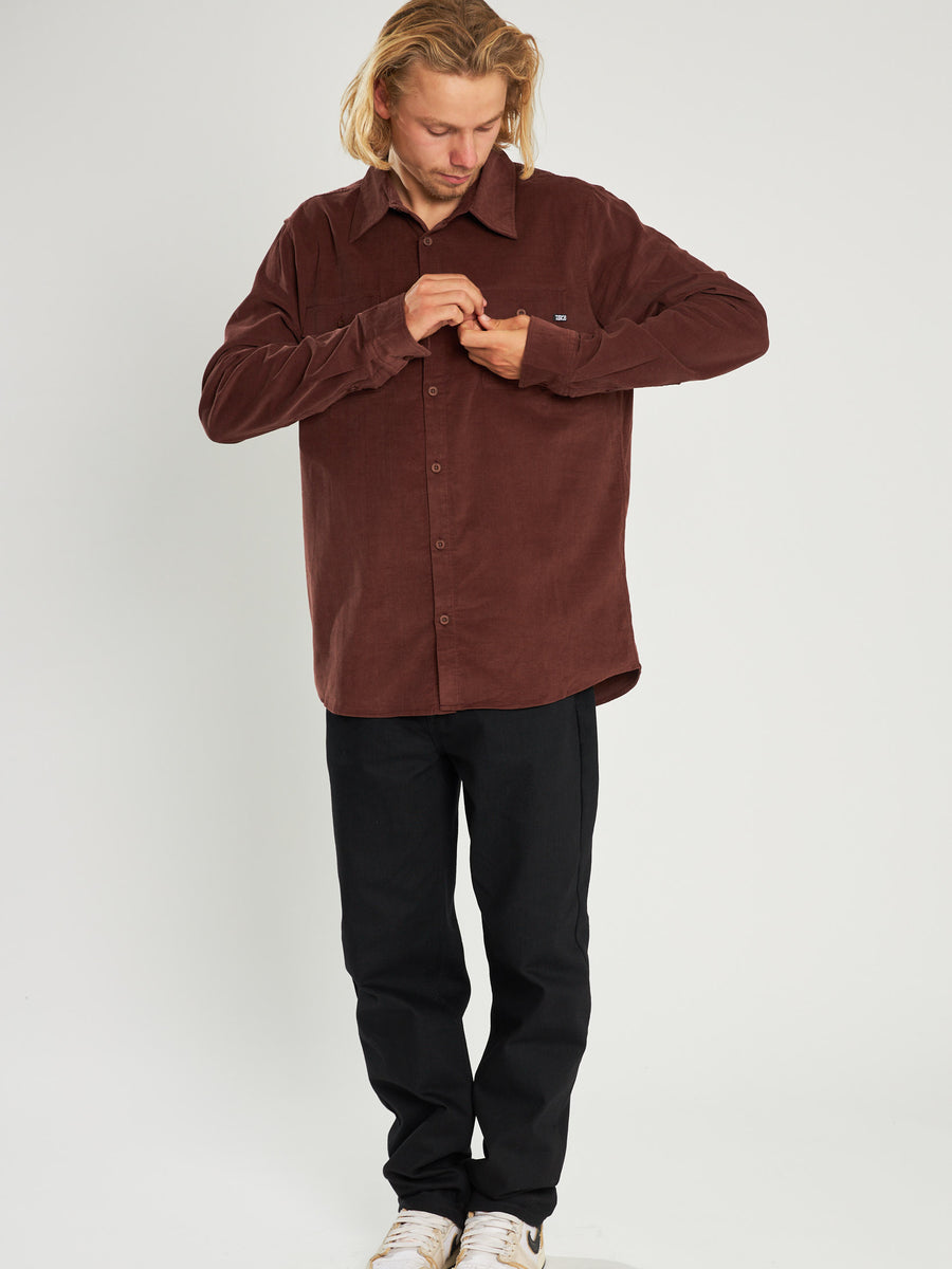 Camisa Cotele Freeman Burdeo