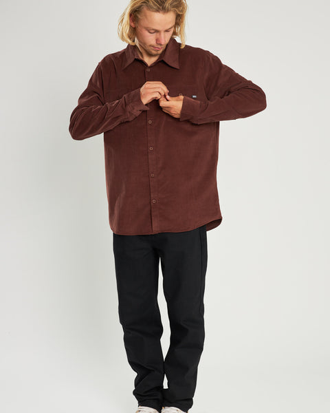 Camisa Cotele Freeman Burdeo