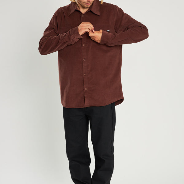 Camisa Cotele Freeman Burdeo