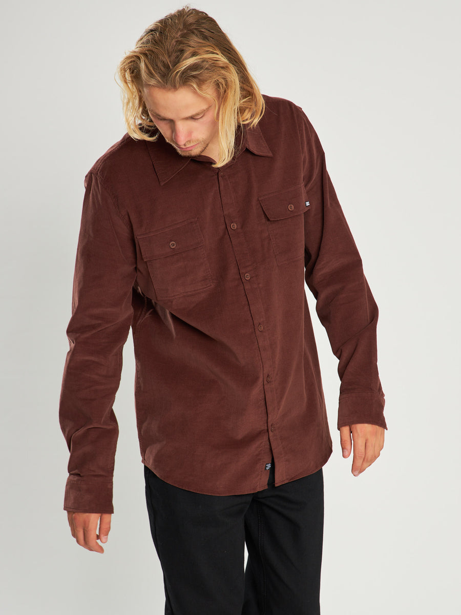 Camisa Cotele Freeman Burdeo