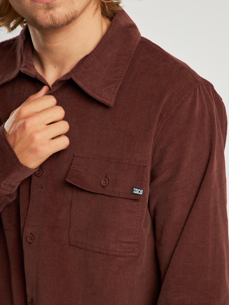 Camisa Cotele Freeman Burdeo